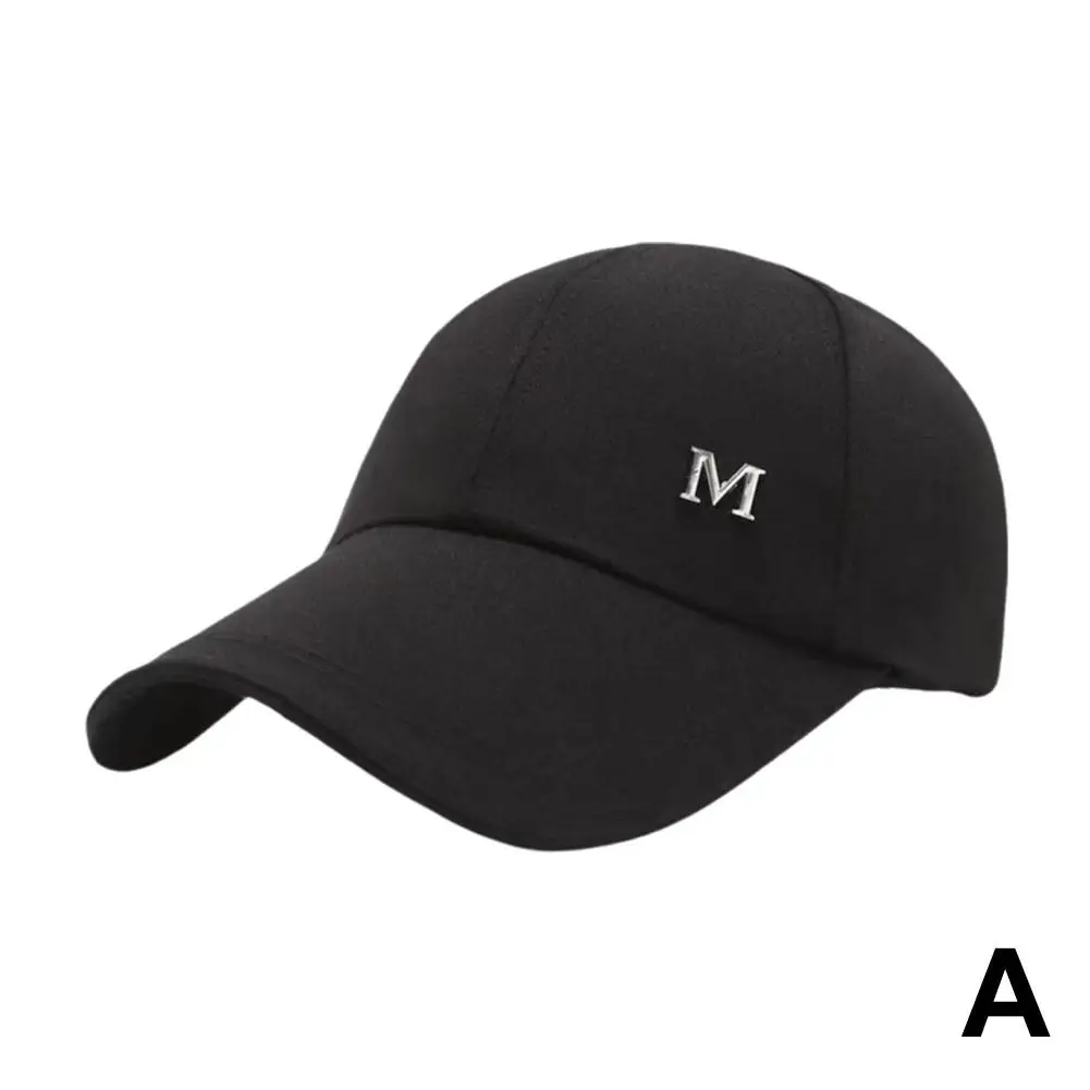 Baseball Cap M Letter Embroidery Pure Color Sun Hat Dad Hats Hip Hop Gorras Trucker Cap Unisex Baseball Cap M Letter Embroidery Pure Color Sun Hat Dad Hats Hip Hop Gorras Trucker Cap Unisex