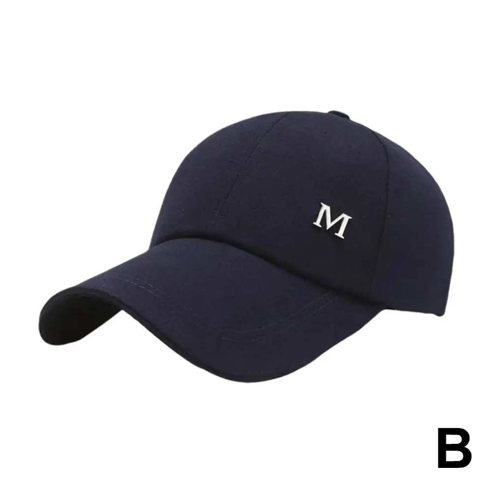 Baseball Cap M Letter Embroidery Pure Color Sun Hat Dad Hats Hip Hop Gorras Trucker Cap Unisex Baseball Cap M Letter Embroidery Pure Color Sun Hat Dad Hats Hip Hop Gorras Trucker Cap Unisex