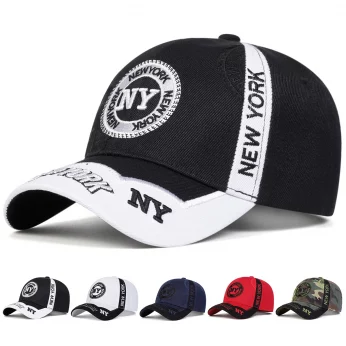NY Letter Embroidery Baseball Caps Spring and Autumn 2025