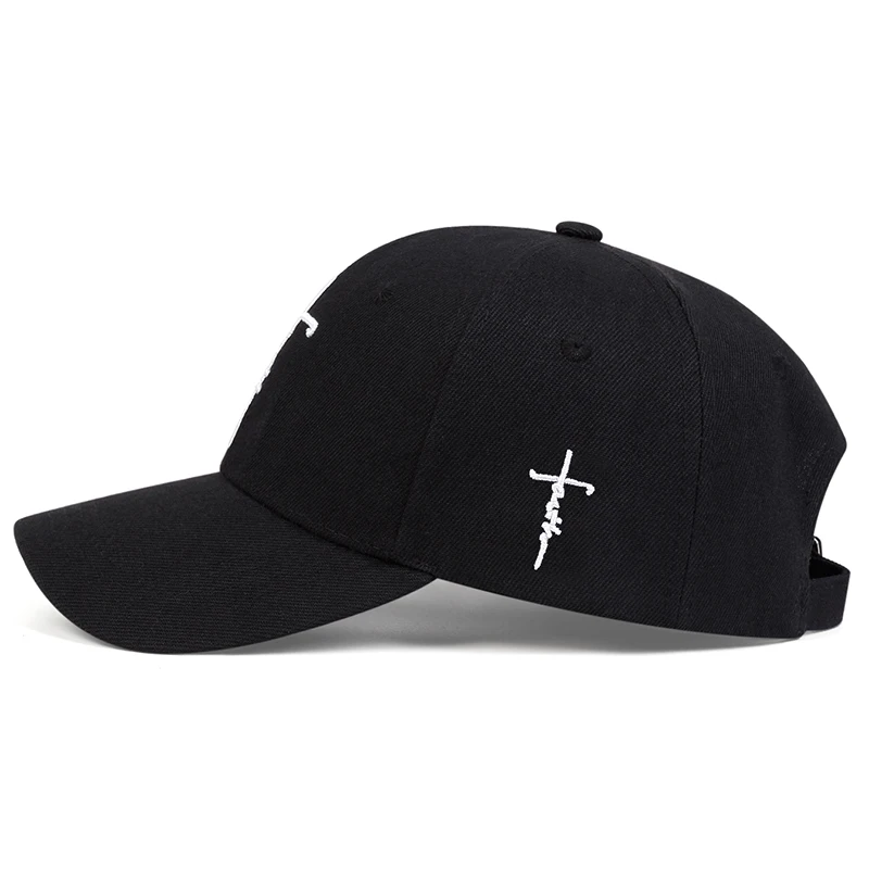 Fashion Faith Embroidery Baseball Cap Men Women Spring Summer 2025 Fashion Faith Embroidery Baseball Cap Men Women Spring Summer 2025