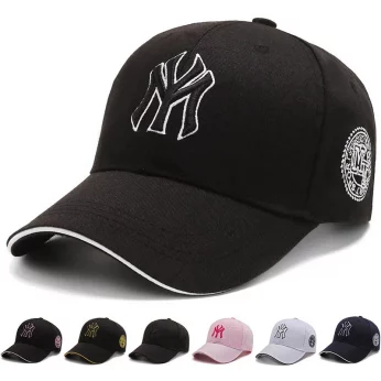 NY Fashion Letters Embroidery Baseball Caps For Women Men Snapback 2025
