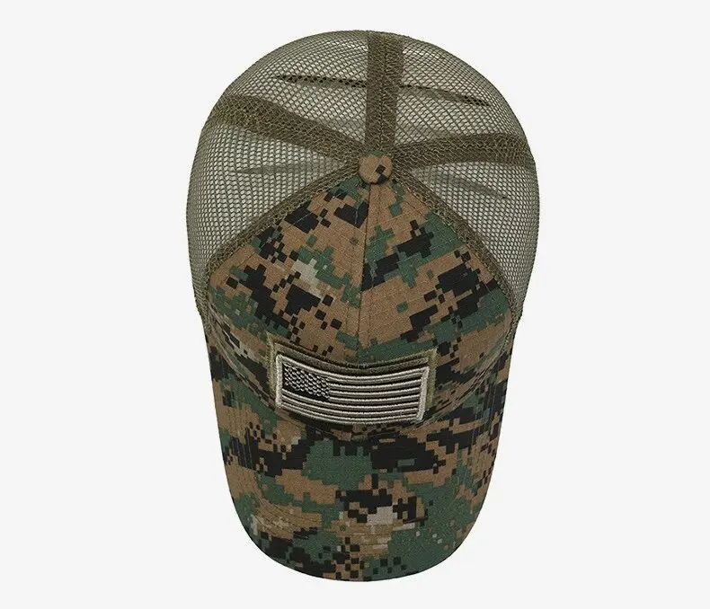 New Mesh Breathable Personality Sticker Embroidery Men Women's Baseball Cap 2025