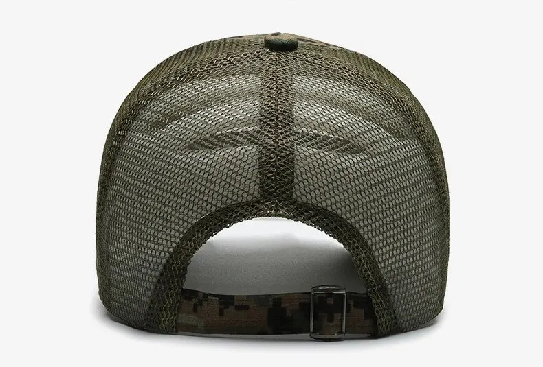 New Mesh Breathable Personality Sticker Embroidery Men Women's Baseball Cap 2025
