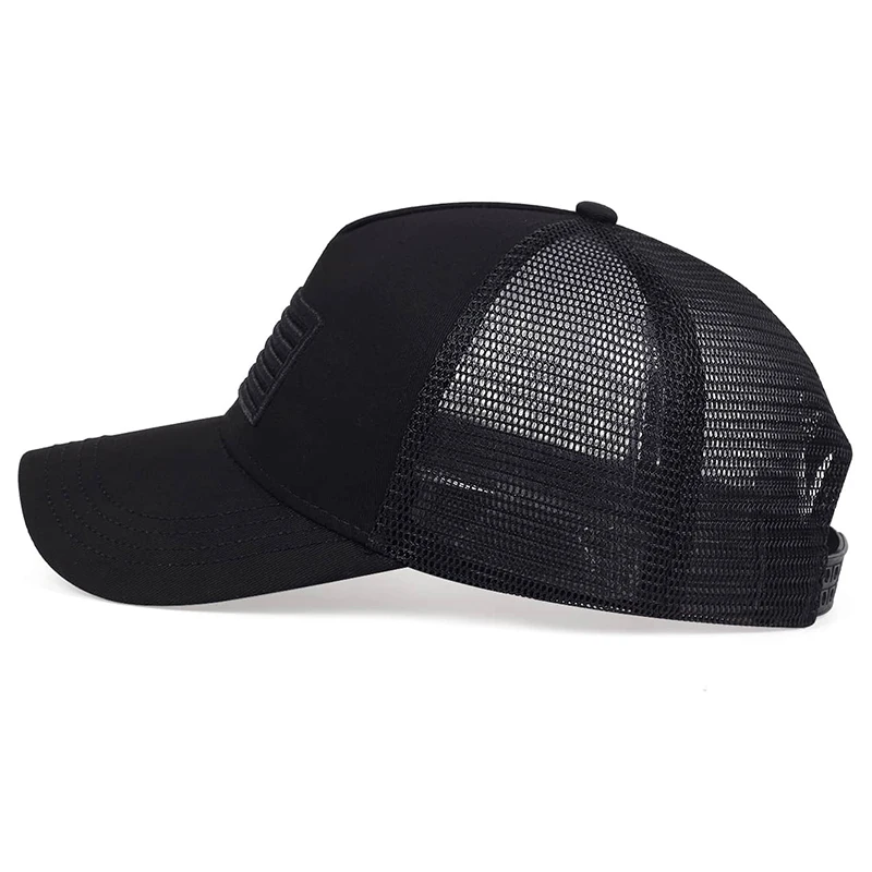 2025 Fashion American Flag Embroidery Baseball Net Caps