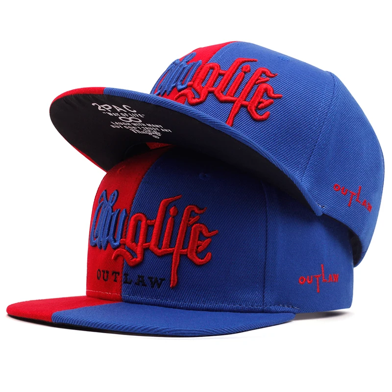 2025 Men's Fashion Thief Series Dual Color Block Snapback Cap 2025 Men's Fashion Thief Series Dual Color Block Snapback Cap