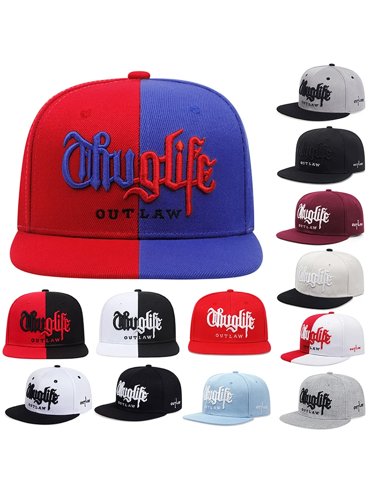 2025 Men's Fashion Thief Series Dual Color Block Snapback Cap 2025 Men's Fashion Thief Series Dual Color Block Snapback Cap