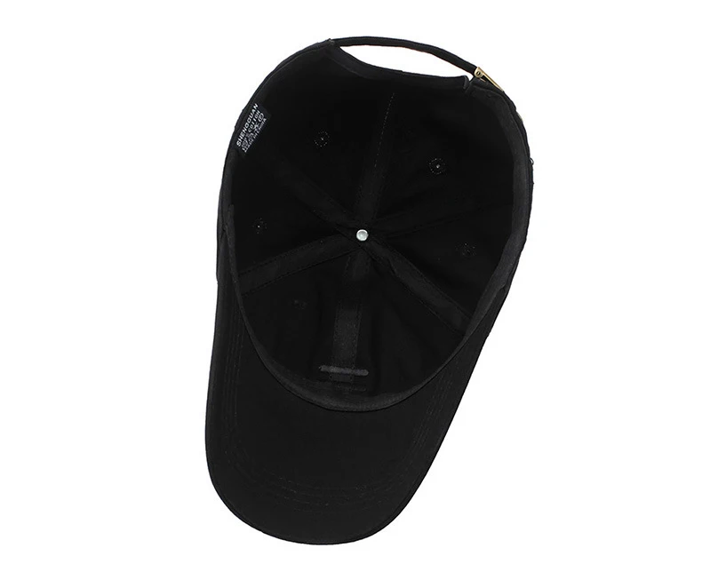 Three Horizontal Lines Embroidery Baseball Spring and Autumn Outdoor Caps 2025