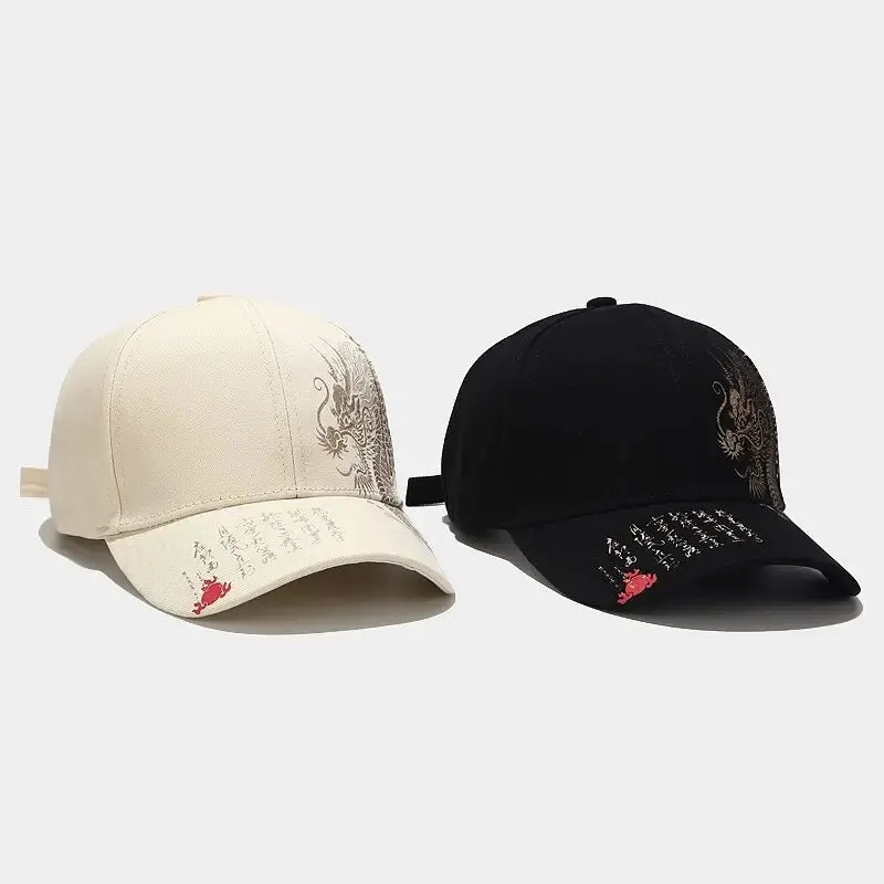 Chinese Style Dragon Pattern Baseball Hat For Men And Women 2025 - Image 2