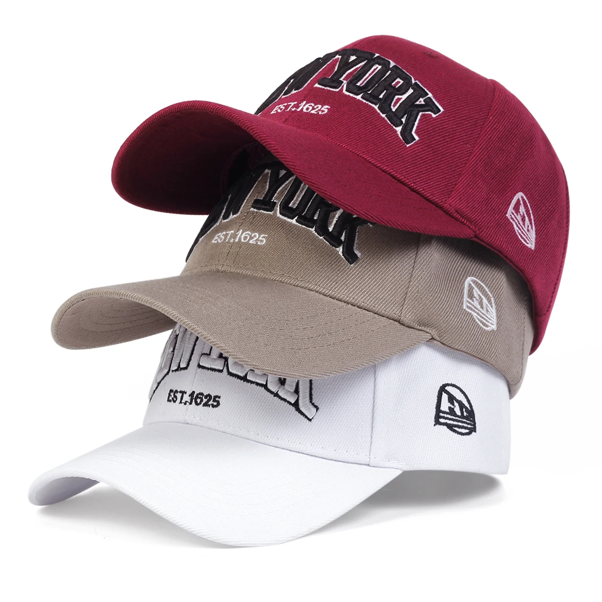 NEW YORK Letter Embroidery Baseball Spring Autumn Caps 2025