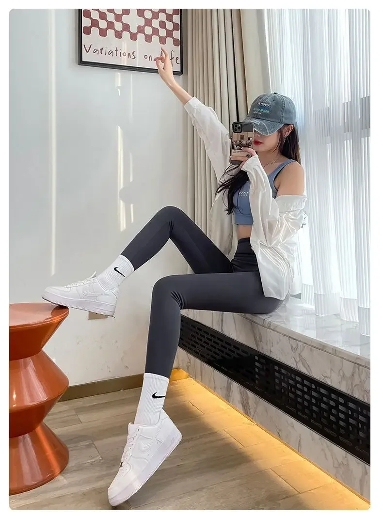 Womens High Waisted Seamless Leggings Sports Fitness Yoga Pants Gym Leggings