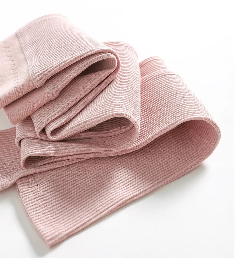Ribbed Cotton Fashion Leggings For Women 2025 High Waist Autumn Winter Warm Leggings