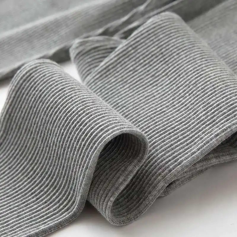 Ribbed Cotton Fashion Leggings For Women 2025 High Waist Autumn Winter Warm Leggings