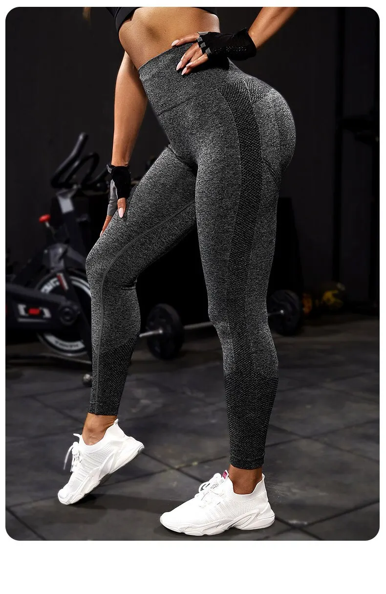 Yoga Sport Women Fitness Seamless Workout Leggings Fashion Push Up Pants Yoga Sport Women Fitness Seamless Workout Leggings Fashion Push Up Pants