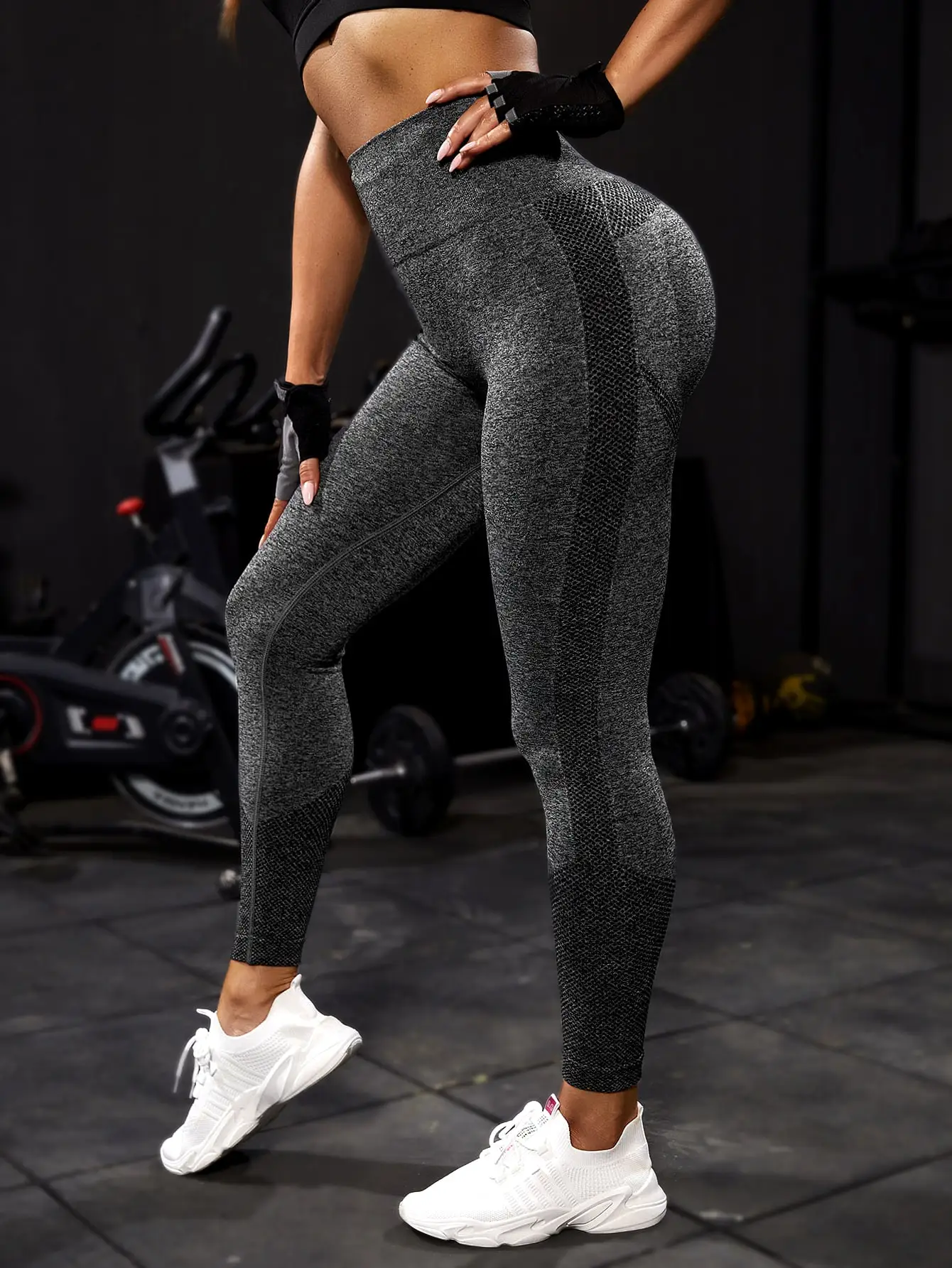 Yoga Sport Women Fitness Seamless Workout Leggings Fashion Push Up Pants