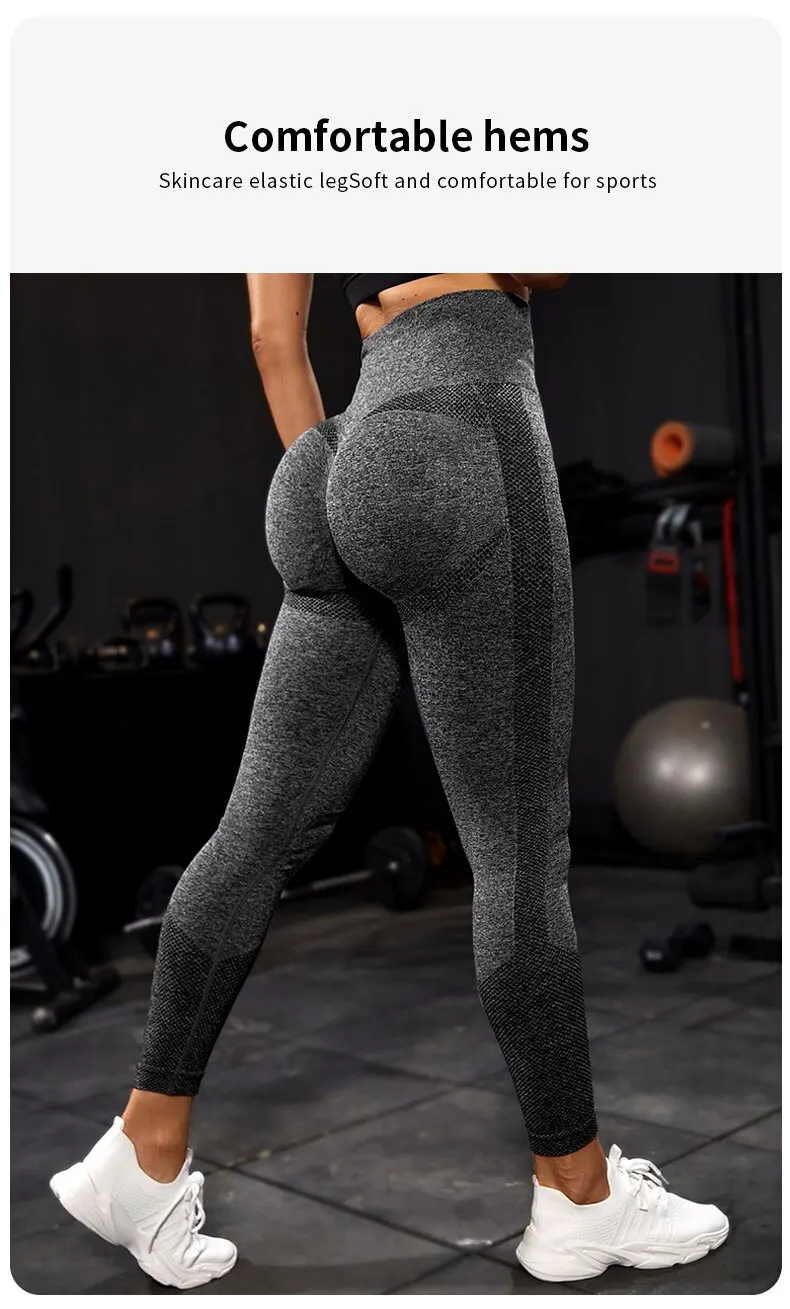 Yoga Sport Women Fitness Seamless Workout Leggings Fashion Push Up Pants Yoga Sport Women Fitness Seamless Workout Leggings Fashion Push Up Pants