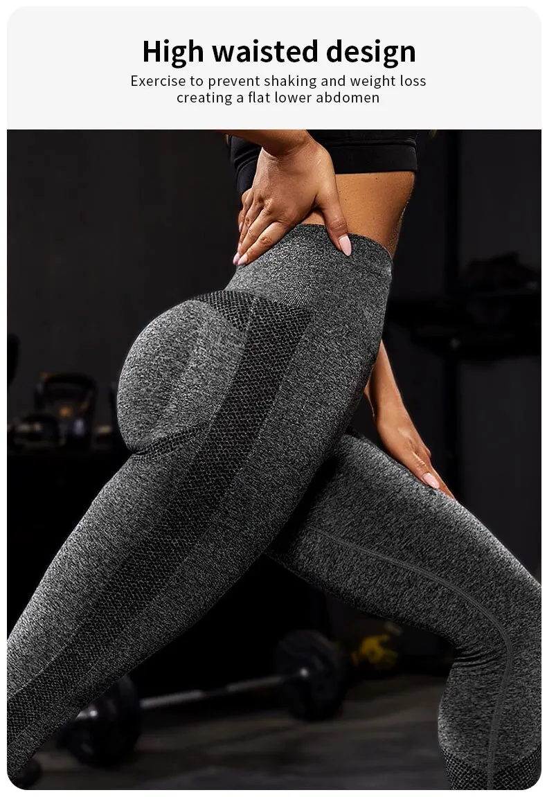 Yoga Sport Women Fitness Seamless Workout Leggings Fashion Push Up Pants Yoga Sport Women Fitness Seamless Workout Leggings Fashion Push Up Pants