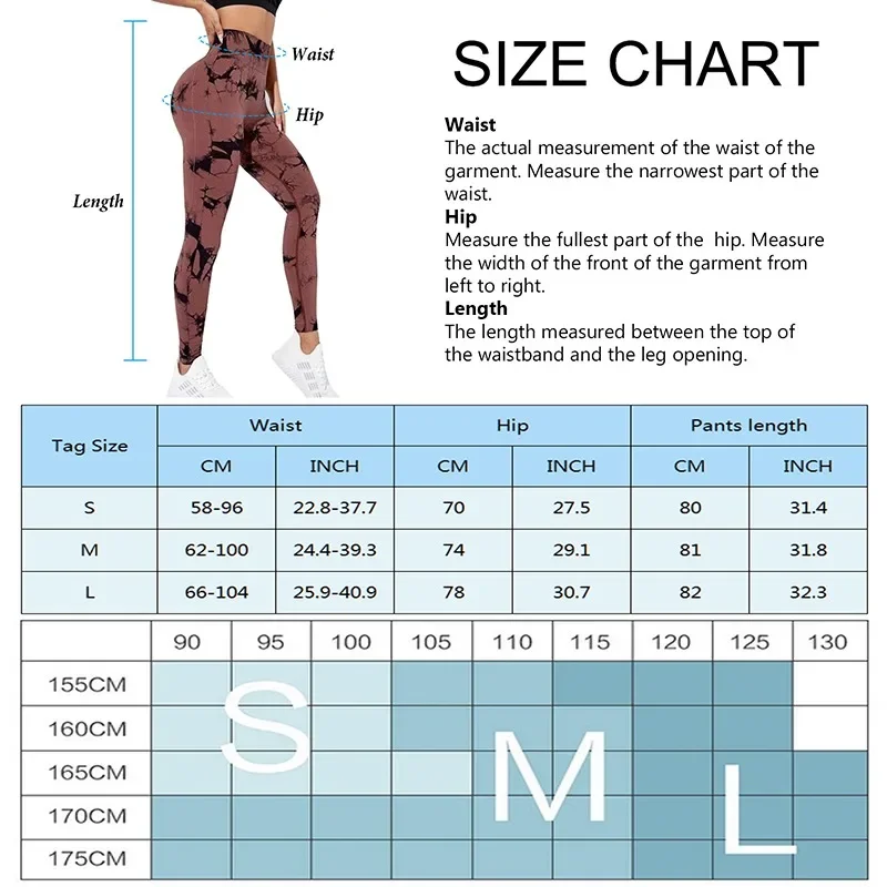 Sexy Women Gym Yoga Leggings High Waist Push Up Leggins Tie-dye Seamless Fitness Workout Leggins Sexy Women Gym Yoga Leggings High Waist Push Up Leggins Tie-dye Seamless Fitness Workout Leggins