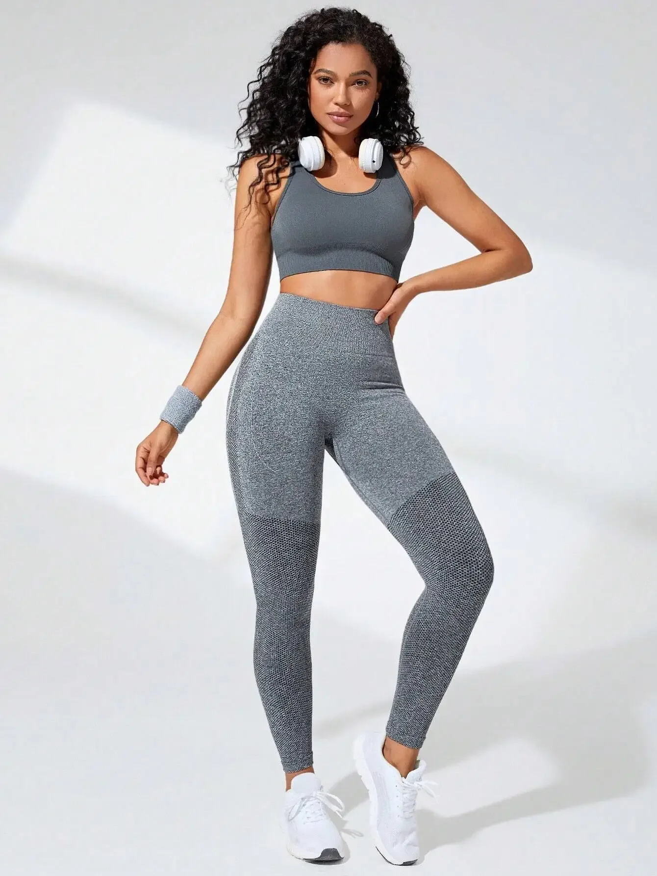 Women Seamless Leggings High Waist Fitness Leggings High Elastic Knitting Fashion Sports Pants