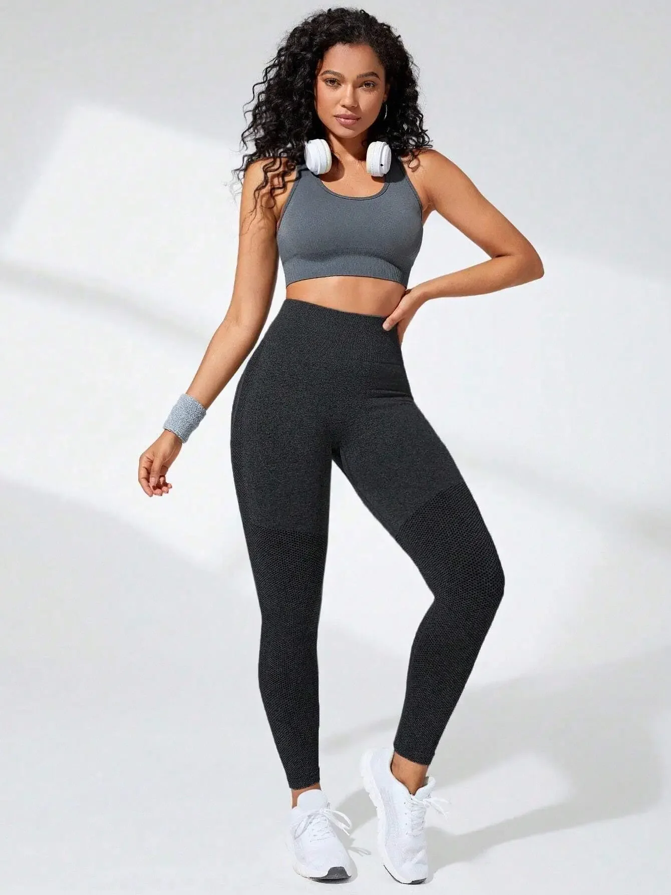 Women Seamless Leggings High Waist Fitness Leggings High Elastic Knitting Fashion Sports Pants