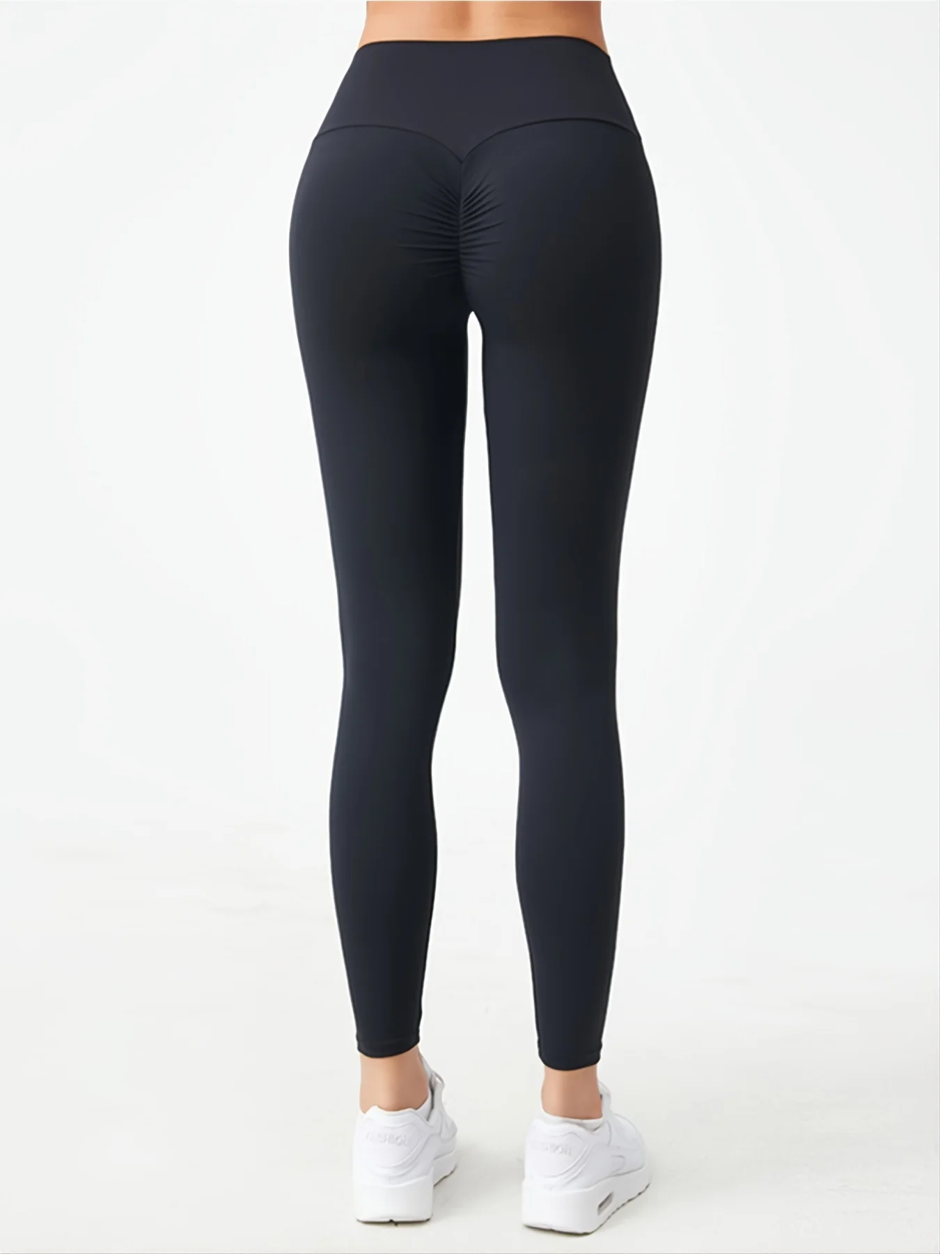 Peach hip yoga pants Women wear high-waisted belly lift hip lift micro-compression shape sports pants