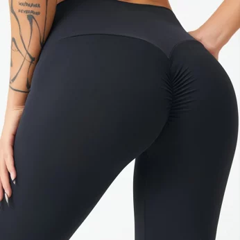 Peach hip yoga pants Women wear high-waisted belly lift hip lift micro-compression shape sports pants