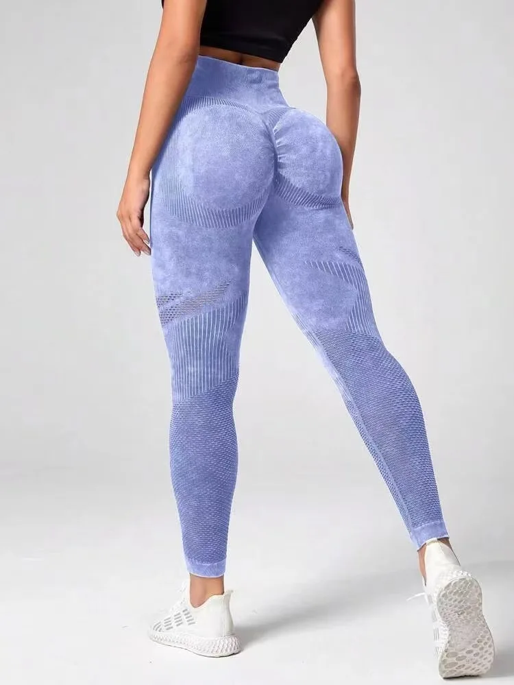 2025 Women Washing Yoga pants Bubble Butt Push Up Fitness Leggings