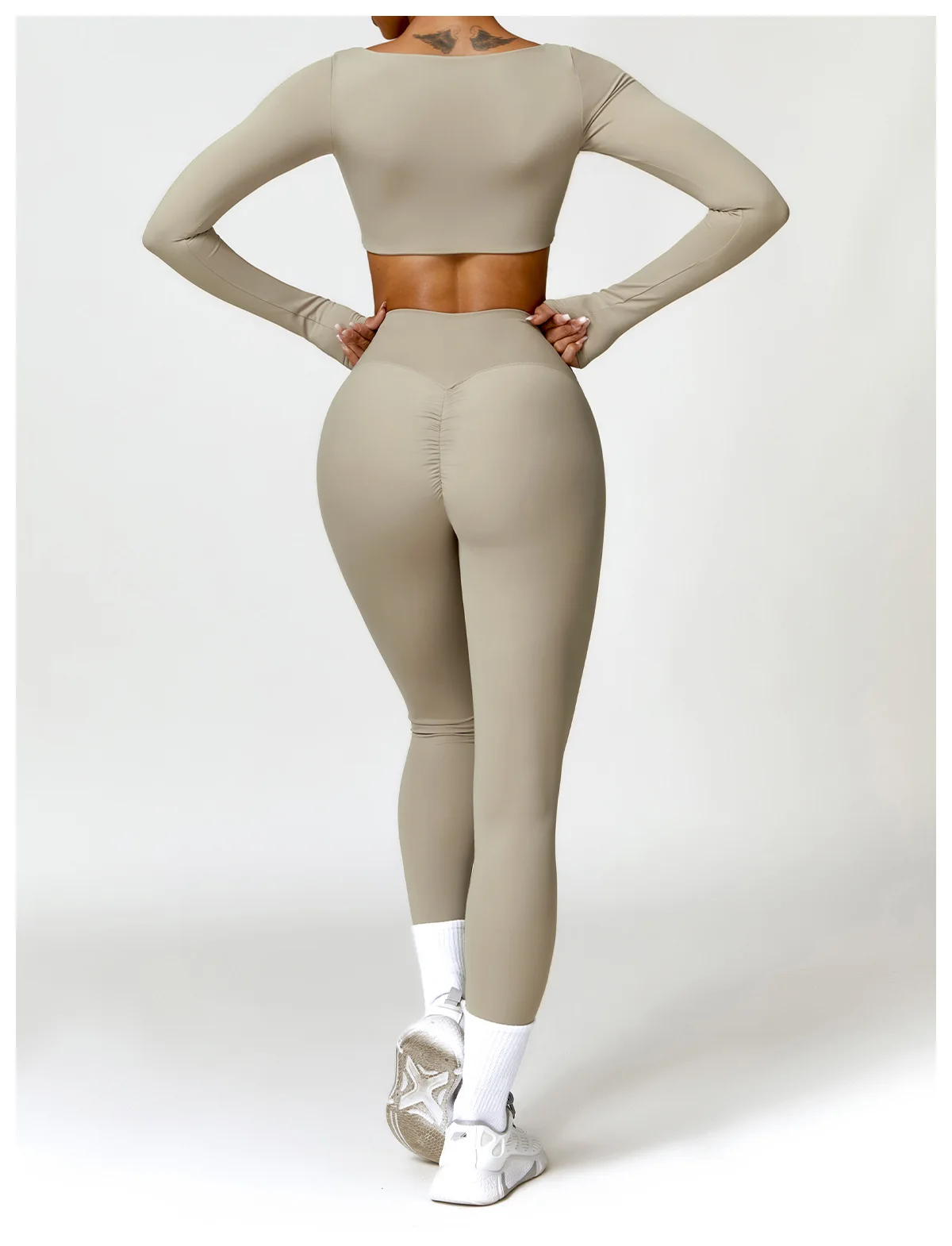 2PC Women's Gym Tracksuit Quick-Drying Yoga & Running Suit 2025