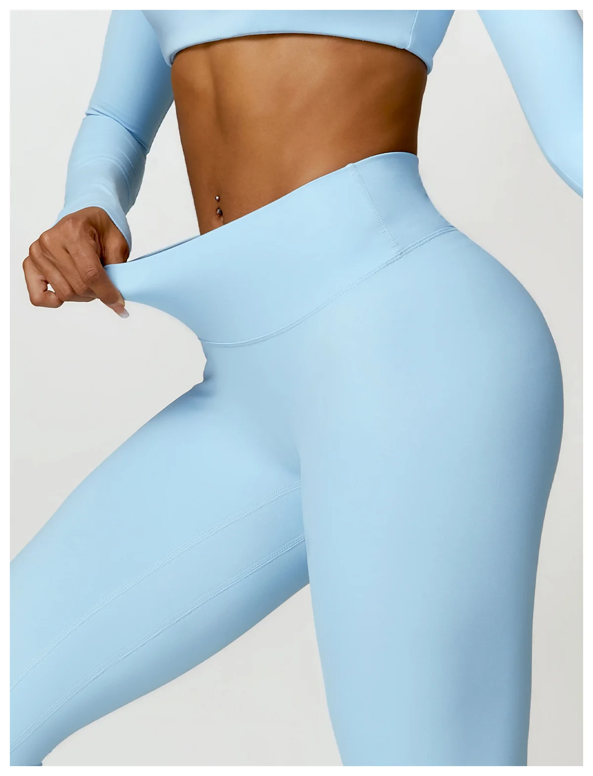 2PC Women's Gym Tracksuit Quick-Drying Yoga & Running Suit 2025