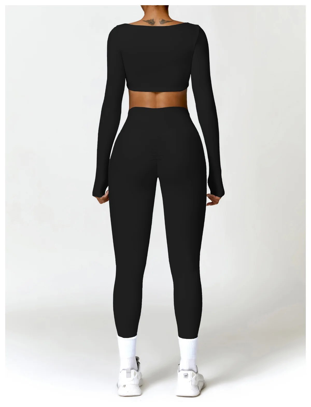 2PC Women's Gym Tracksuit Quick-Drying Yoga & Running Suit 2025