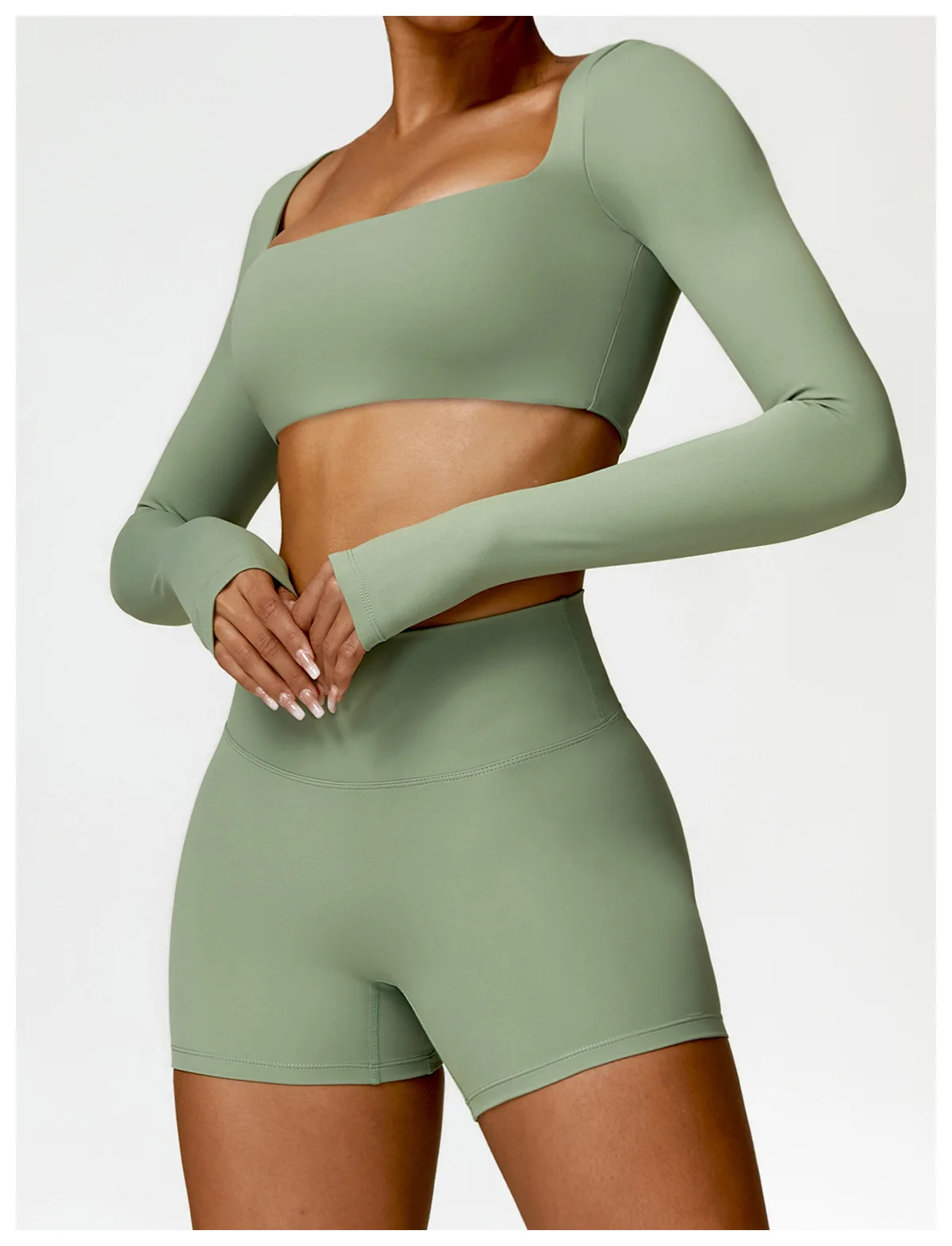 2PC Women's Gym Tracksuit Quick-Drying Yoga & Running Suit 2025