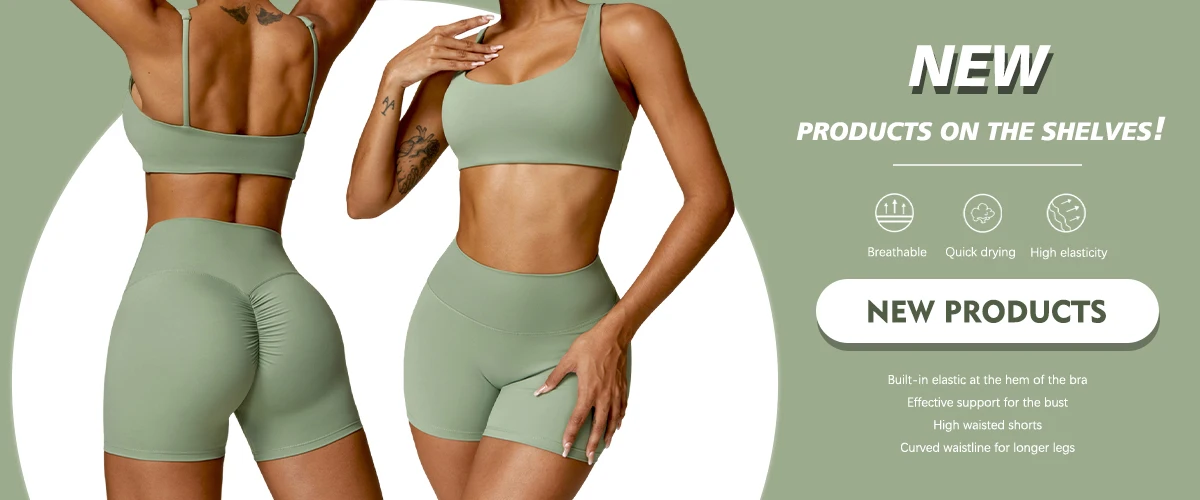2PC Women's Gym Tracksuit Quick-Drying Yoga & Running Suit 2025