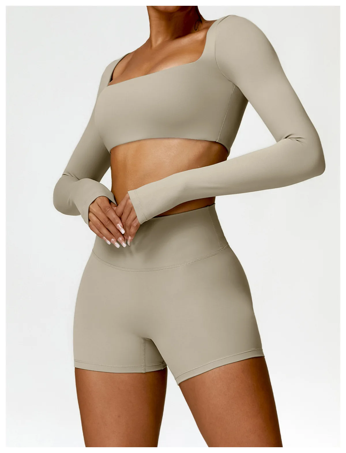 2PC Women's Gym Tracksuit Quick-Drying Yoga & Running Suit 2025