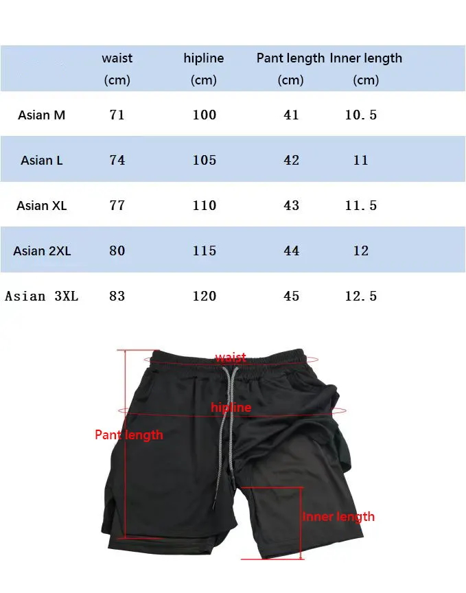 Berserk- Men's 2-in-1 Gym double layered sports running quick drying shorts Berserk- Men's 2-in-1 Gym double layered sports running quick drying shorts