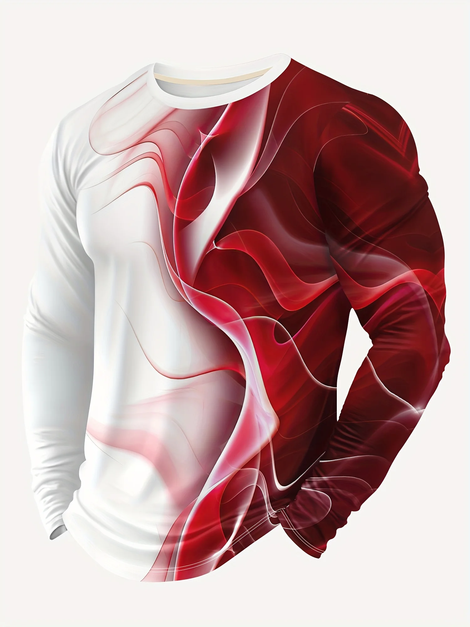 3D Print Vintage T-Shirts For Men Clothing Round Neck Tops Long Sleeve Shirts 3D Print Vintage T-Shirts For Men Clothing Round Neck Tops Long Sleeve Shirts