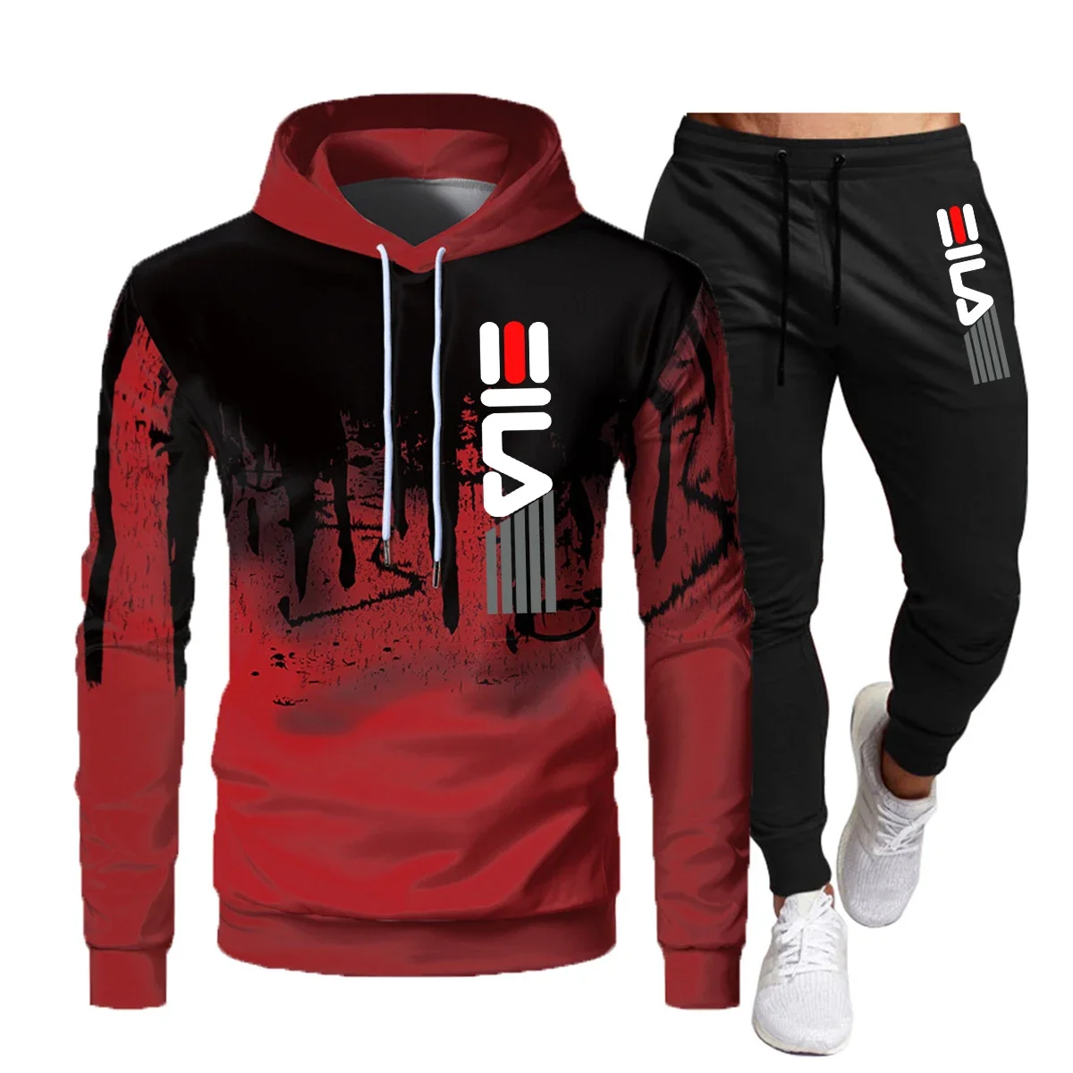2025 Brand Hoodie Suit Men's Fashion Hoodie Brand Pants Casual Jogging Suit Sports Wear Sweatshirt
