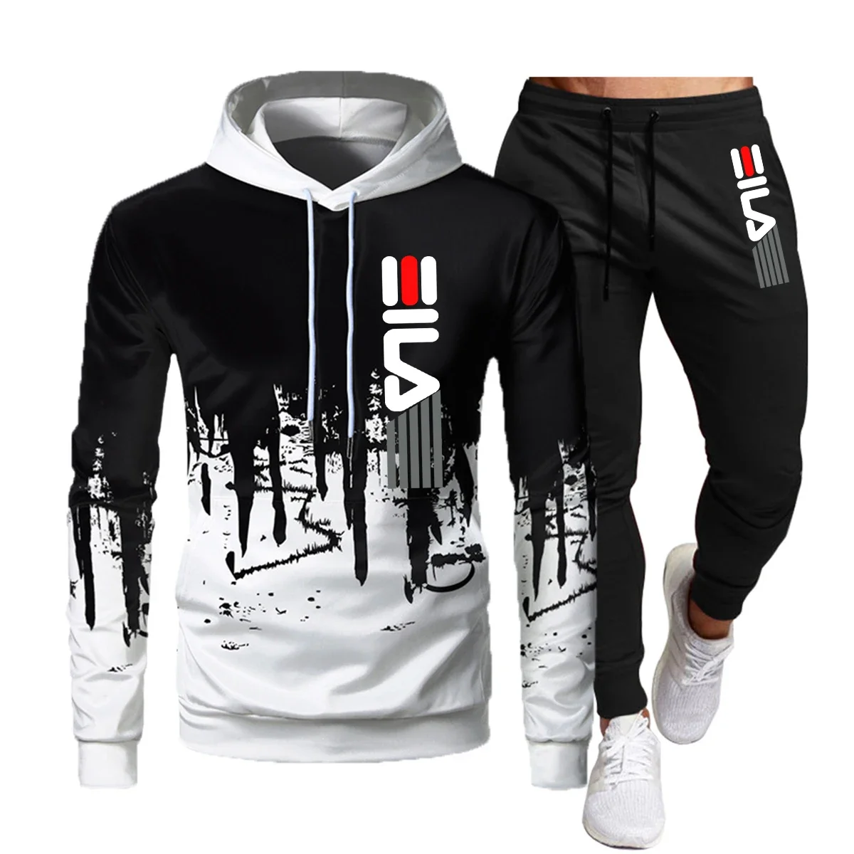 2025 Brand Hoodie Suit Men's Fashion Hoodie Brand Pants Casual Jogging Suit Sports Wear Sweatshirt