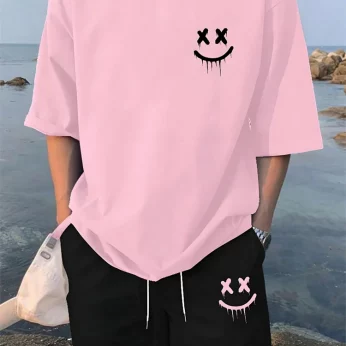 2025 Men's Summer Shorts & Tee Set - Casual Streetwear