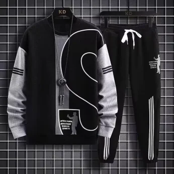 2025 Men's Autumn Essentials - New High Tide Flow Casual Sports Suit