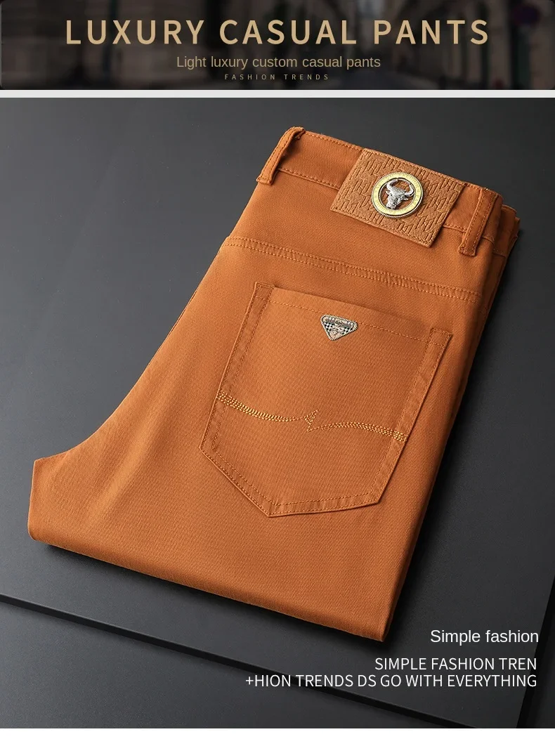 Trendy & Comfortable 97% Cotton Slim-Fit Stretch Jeans for Men Trendy & Comfortable 97% Cotton Slim-Fit Stretch Jeans for Men