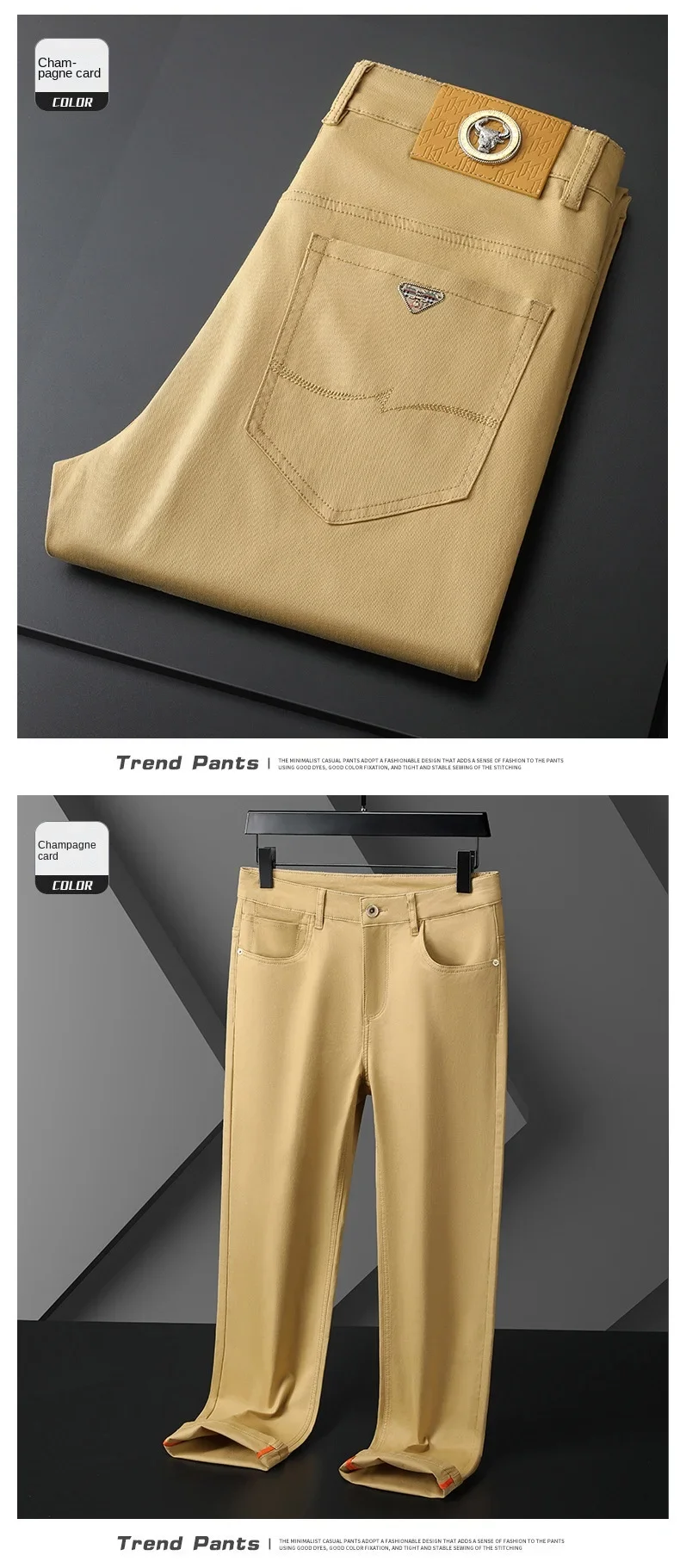 Trendy & Comfortable 97% Cotton Slim-Fit Stretch Jeans for Men Trendy & Comfortable 97% Cotton Slim-Fit Stretch Jeans for Men