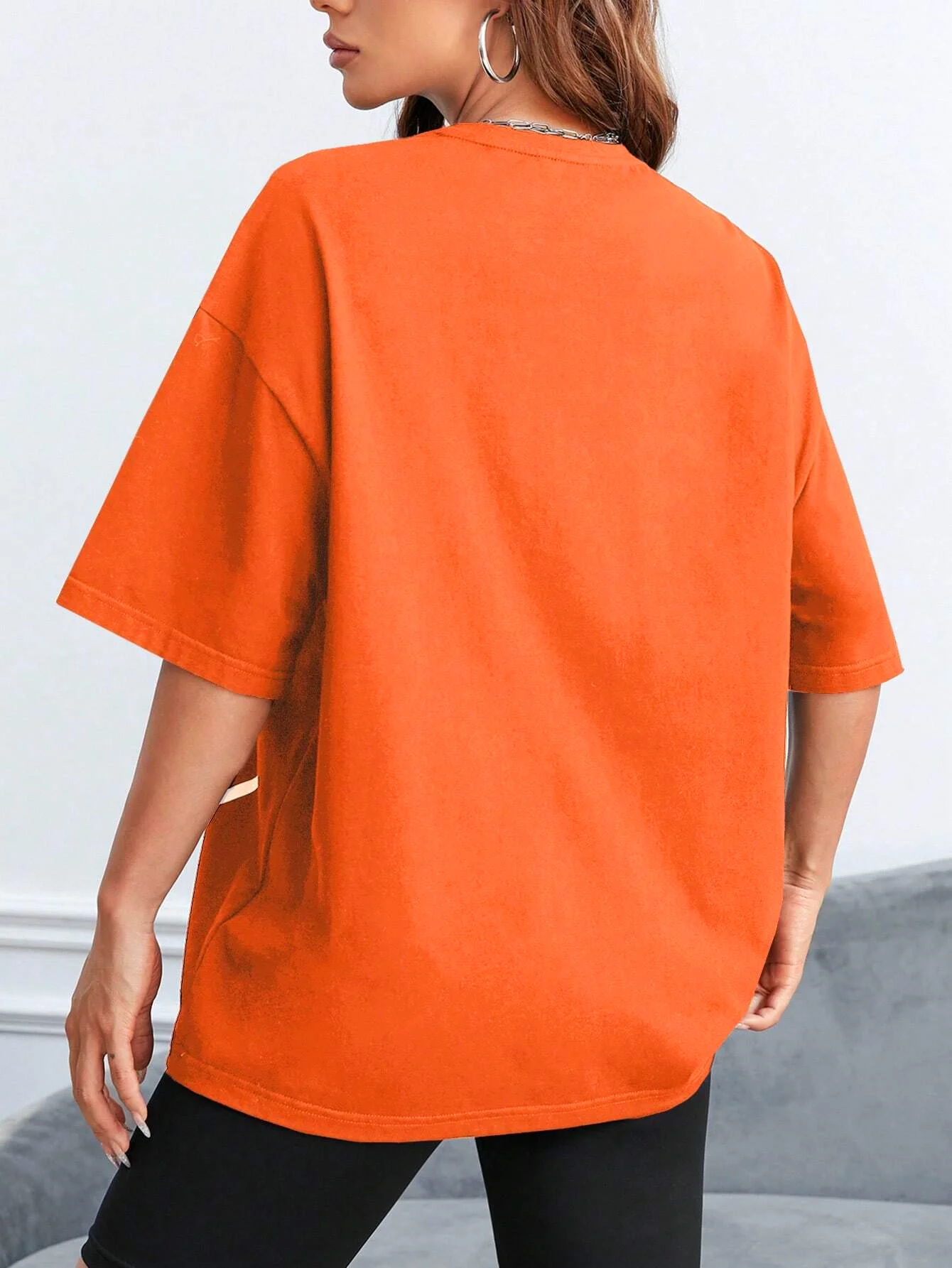 LA 23 Soft Cotton Tee - Relaxed Fit Casual Fashion T-shirt for Women