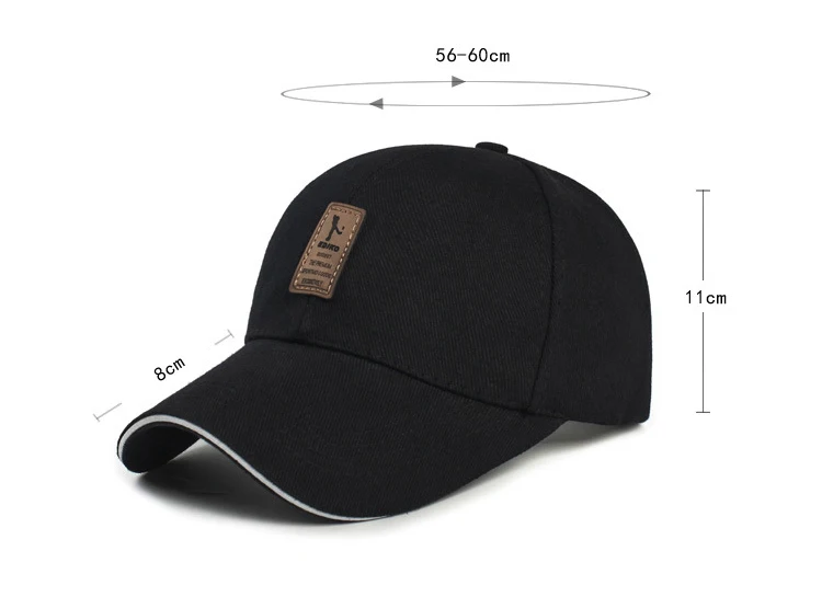 Breathable Cotton Baseball Cap - Adjustable Snapback for Women & Men, Ideal for Summer Sports & Everyday Wear